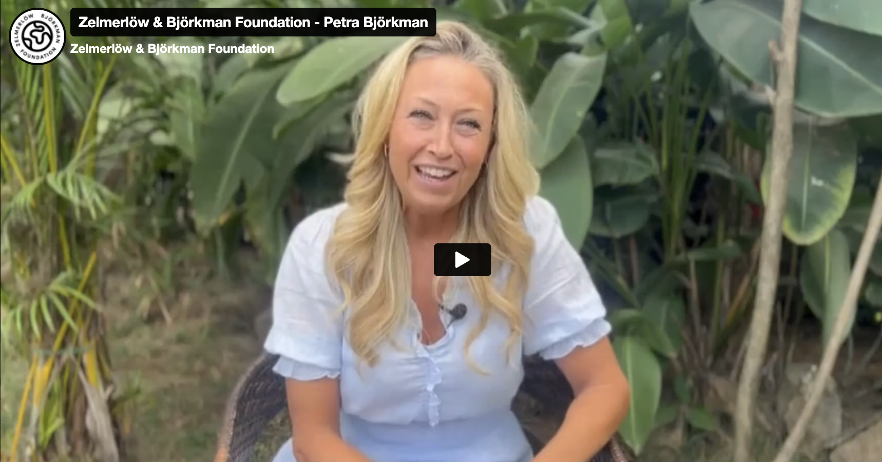 ZB Foundation - Petra Björkman